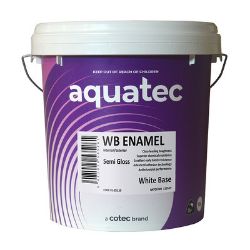 Picture of Cotec Aquatec Acrylic Enamel S/G White 4L